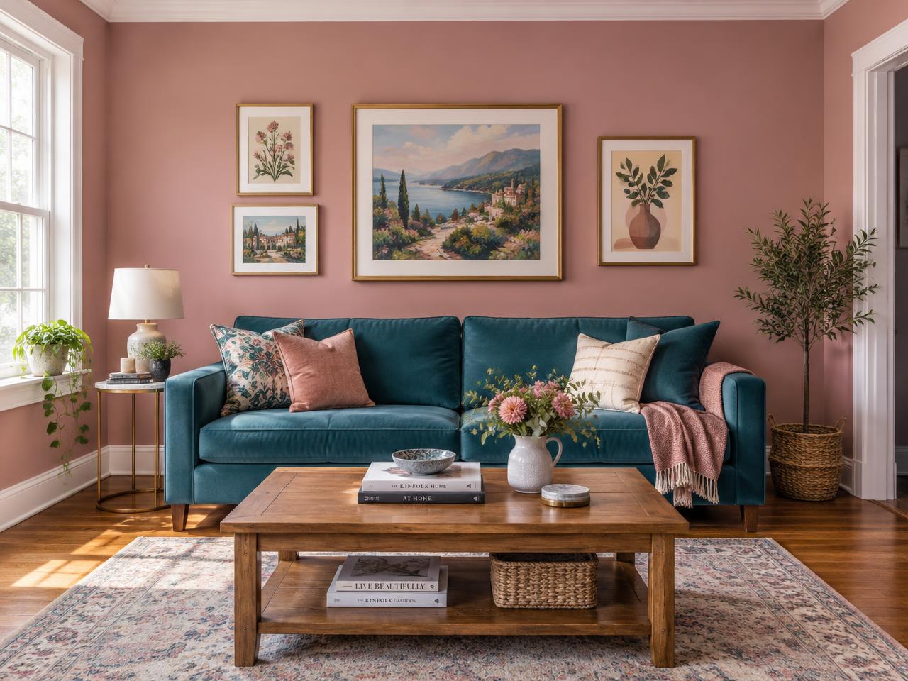 Living room after a Cosmo repaint